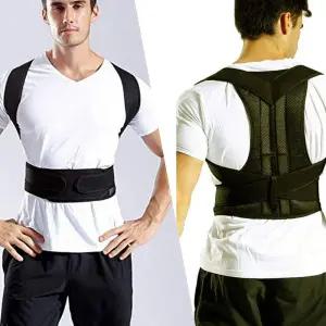 바른자세밴드 어깨 허리 굽은등 밸런스밴드 바른 몸매 남성 등밴드