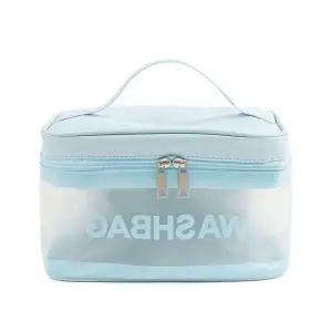 [룽스]사각 파우치 블루 소형 목욕 작은 키트