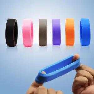 [룽스]휠 실리콘바퀴커버 덮개 무소음 바퀴보호 8p