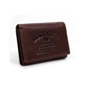 BM82 빈티지한 남성 반지갑 가죽 카드 지폐 학생 선물