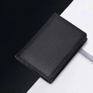 가죽명함지갑 남성 명함지갑 카드 홀더 대용량 미니사이즈