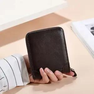 남성 2컬러 동전 카드 지폐 지퍼반지갑 학생반지갑