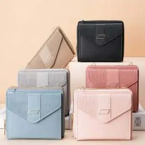 여성 2단 지퍼지갑 장지갑 카드포켓 내부 지퍼포켓