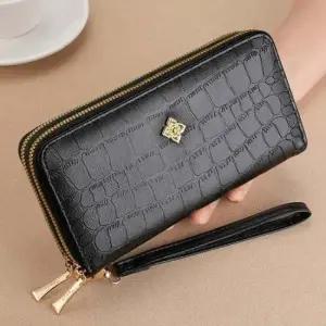 지퍼지갑 014 심플무늬 2단 ELZ 장지갑 2단장지갑 지