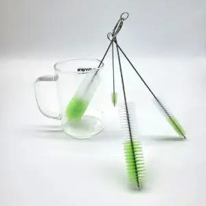 [골드스마일]다용도설거지 세척솔 4P 설거지솔 주방 좁은 브러쉬