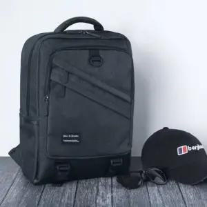 [룽스]남성 사각 심플 패션잡화 백팩