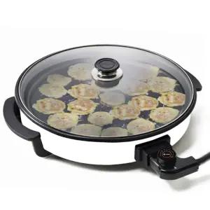 벤하임BPP1500B 전기 후라이팬 잔치팬 피자팬 42cm 불소코팅 원형지짐판