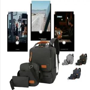 키밍 남자 직장인 백팩세트 여행 출장 캠핑 배낭 보관