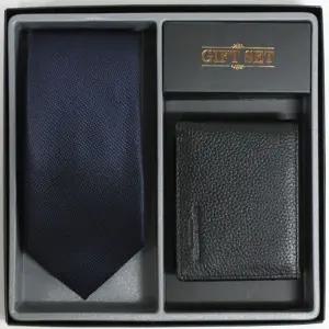 찰스톤 감사선물용 센스있는 남성 넥타이 지갑 세트