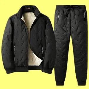 남자트레이닝복 기모 겨울 방한 융털 작업복 등산 상하 세트