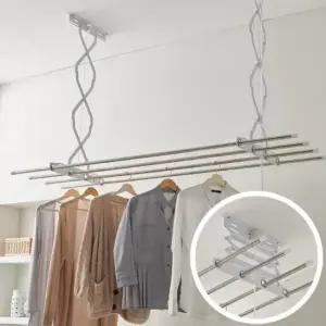 185cm 천장 3단 빨래대 빨래건조대 베란다 건조대봉 건조대 천장빨래건조대 베란다건조대