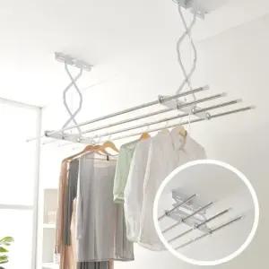 베란다 2단 125cm 건조대봉 천정형 빨래건조대 천장 건조대 천장빨래건조대 베란다건조대