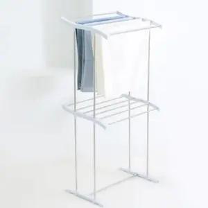 건조대 빨래건조대 공간활용 2단 빨래걸이 실내 베란다빨래건조대 접이빨래건조대