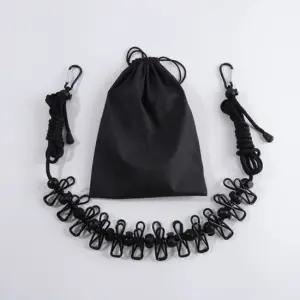 캠핑 빨래줄 옷걸이 헹건 줄 여행용 스트링 다용도빨래줄 빨랫줄 여행용 야외활동