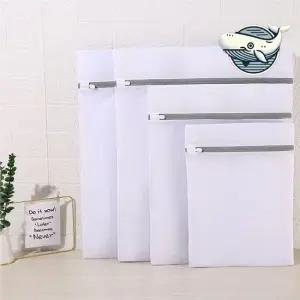 방지 세탁망 4종 의류 보호용 세탁 필터백 무형광 분리세탁 니트 망사 사각