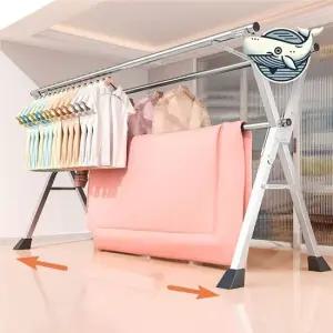 스테인리스 접이식 세탁 건조대 다용도 수건 와이셔츠건조대 2단건조대 미니건조대