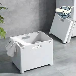 다용도 접이식 수납 바구니 최적의 빨래 정리함 다용도바구니 수거함 다용도정리함