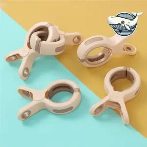 유연한 빨래 고리 클립 다용도 빠른 고정 이불집게 대형빨래집게 피치빨래집게