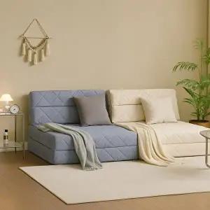 [텐스페이스]탄탄한 에어텍스 4단접이식매트 두께18cm SS BJ3360