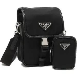 PRADA  25FW RE-NYLON 가죽 크로스백  2VD043 2DMH F0002)