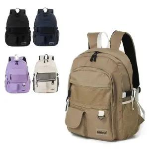 [RG5OM077]TRD38 캐주얼 포켓 백팩 남녀 학생책가방 배낭