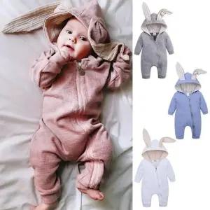 [RG327PQ7]심플 래빗 후드 우주복 204209