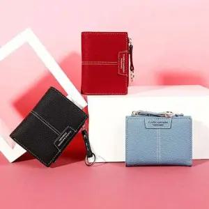 클래식 모던 디자인 카드 동전 지갑 여성 미니 반지갑