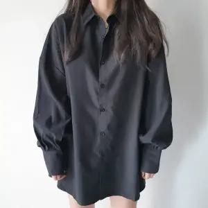 EAMT 여성셔츠 SF 카라넥 벌룬 긴팔 루즈핏 오버핏 캐주얼 롱 YJ5