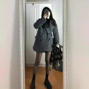 EAMT 여성자켓 모직코트 숏 기장 추동 정장 햅번 트렌치코트 YJ4