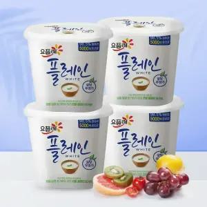 빙그레 요플레 플레인 화이트 900g 4개