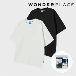 [오션퍼시픽] 남녀공용 2PACK 베이직 티셔츠 [2 COLOR]