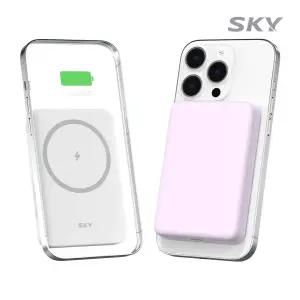 [기내반입가능] 스카이 필 맥세이프 무선 보조배터리 5000mAh M05