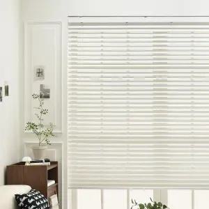 우드블라인드 친환경 우드폼 거실 창문 커튼 화이트