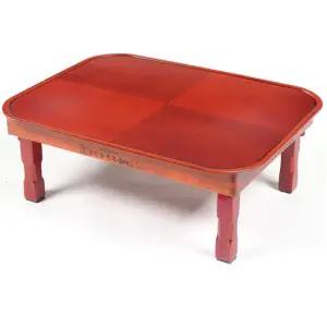 전통 칠기 교자상 - 타원 밥상 69 - 51  3 4인용)