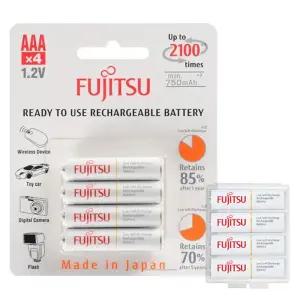 후지쯔 Ni-MH AAA 800mAh 스탠다드 충전지 (4알)/충전건전지