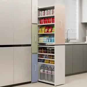 스스디 비스포크 슬라이딩 틈새수납장 냉장고 세탁실 김치냉장고 틈새장