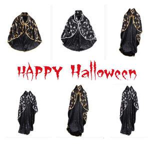 할로윈 마법사 마녀 블랙 망토 모자 세트/아동용/성인용