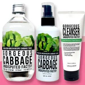 양배추 스킨로션 수부지 기초 중학생 화장품 순한 민감성 피부 청소년 성인 진정