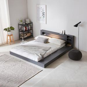 파로마 LED조명 저상형 수납침대 2종 SS/Q (매트리스선택)