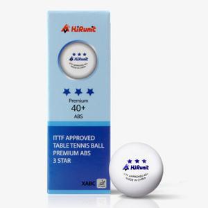 하이러닛 ABS 3성 경기용 공인 시합구 40+(3입/3구)/탁구공