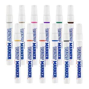 문화 페인트마카 낱개 유리 금속 불투명마카