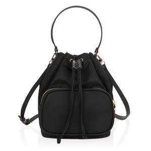 여성가방 미니 복조리 버킷백 조리개 크로스백 숄더백 나일론 방수원단 1071