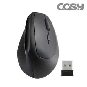 코시 인체공학 손목보호 무소음 버티컬 무선 마우스 피로감소 M2018WL 노트북 사무용 컴퓨터 휴대용