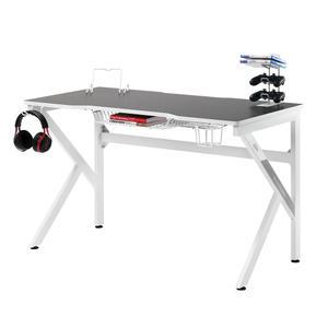 에이픽스 1인용 게이밍 컴퓨터 책상 GD001 1200 화이트