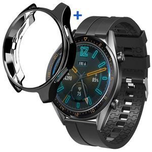 [수나르]갤럭시워치3 45mm 호환 슬림 TPU 케이스 스포츠 실리콘 밴드 스트랩