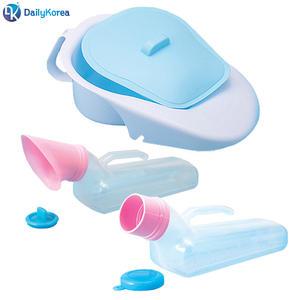 현대의료산업 신형 남여 소변기 / 좌변기 이동식 변기 휴대용 캠핑 병원 화장실 차량용 D