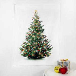 오늘의오브제 패브릭 포스터 12 크리스마스 02 크리스마스 트리