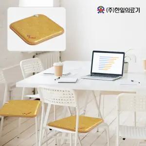 명품 황금 전기방석 1인용