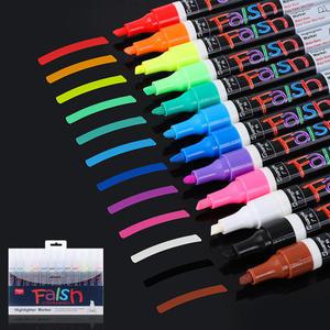 Falsh 형광마카펜 블랙보드마카 글라스펜 윈도우 마커 8색 12색