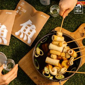 [어육 80%] 밀가루 없는 쫄깃 어묵탕/오뎅탕 1팩